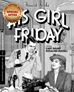 His Girl Friday [4K UHD & Blu-Ray] (Criterion Collection) - UK Only