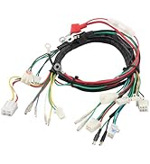 WOOSTAR Magneto Stator 3 Plugs Switch Connector for Dirt Pit Bike ATV 4 Wheeler Quad Motorcycle