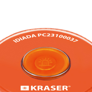 Text reads: 'KRASER' Multiple panels showing digital whiteboard or presentation screen in use in office/educational setting.