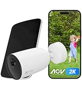 EZVIZ 2K Battery Camera, Wifi Camera Outdoor, AOV Tech, 24/7 Recording, Long Battery Life, CCTV C...
