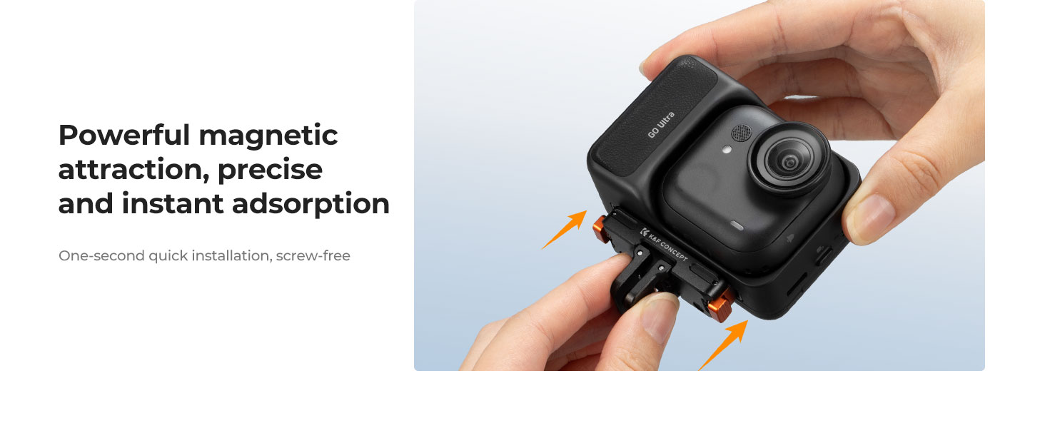 Text reads 'One-second Installation and Removal'. Multiple views of a bicycle or vehicle mount being demonstrated on handlebars.