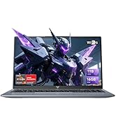Tivique 15.6 Inch Gaming Laptop with Ryzen 7 7730U (Processor up to 4.5GHz) 8C/16T - 16GB RAM DDR...