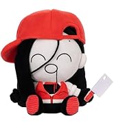 CRGANGZY Italian Brainrot Plush Toy Funny Meme Dol TungTung Sahur Plush Toy Soft Stuffed Animal P...