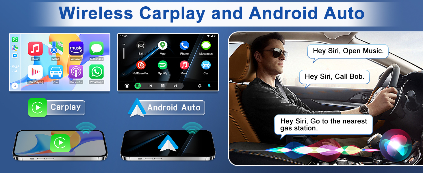 Wireless Carplay and Android Auto