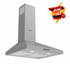 Ferre PH500-INV-PSS 50cm SilentArt Pyramid Chimney Hood - Stainless Steel            [Energy Class A+]