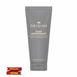 Origins Clear Improvement Blackhead Clearing Face Mask & Scrub | Reduces Blackheads | With Salicylic Acid & Bamboo Charcoal