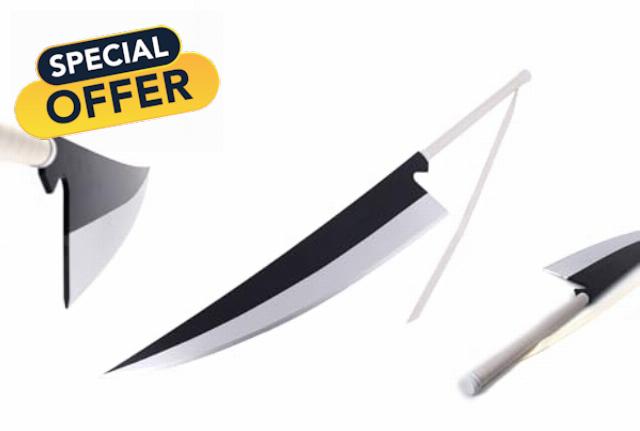 Next Level Cosplay Prop Replica Wooden Bleach Ichigo Zangetsu Shikai Woode