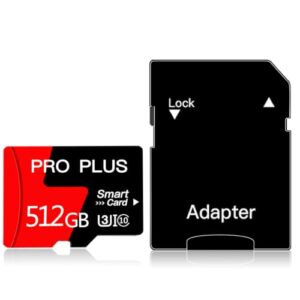 512GB Micro SD with Adapter High Speed Card Class 10 Memory Card For Android Smartphone Digital Camera Tablet and Drone