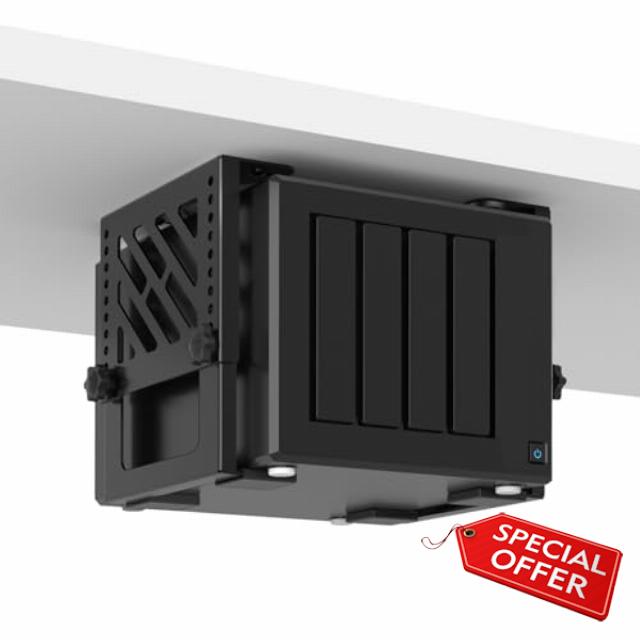 Under Desk Mount Compatible with NAS