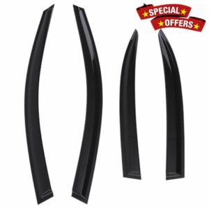 maXpeedingrods Wind Deflectors Window Visors for Mercedes C-Class 2014-2022