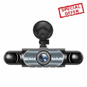 Battery Operated Dash Cam – 4-Channel Recorder With Full 1080P Video