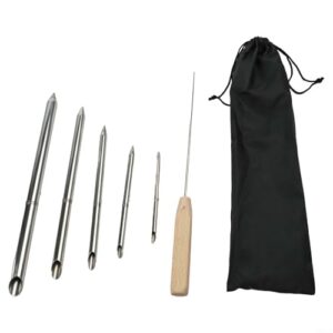 Stainless Steel For FID Tools With Pusher And Storage Bag For Double Braid Eye Rope Repair Tool