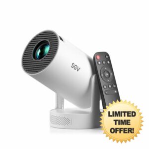 SGV Smart Mini Projector for Bedroom