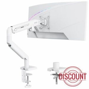 ETHU Heavy Duty Single Monitor Arm with Gas Spring