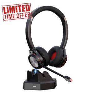 Bluetooth Headset with Microphone Noise Canceling