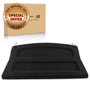 maXpeedingrods Luggage Parcel Shelf Boot Load Cover for PEUGEOT 3008 MK2 2016-2023 98114924ZD Easy installation Cargo Cover Black