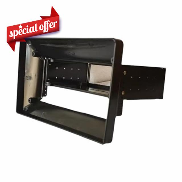 Car Radio Frame Radio Dash Bezel 1DIN 9/10.1 Inches Universal Single Din Car Stereo Radio Fascia Touch Screen Navigation Panel Modification Frame(10 Inches)