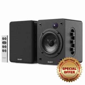 MAJORITY Bookshelf Bluetooth Speakers | Wireless Active Speakers Pair | Hi-Fi