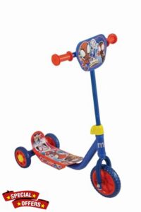 Spidey & His Amazing Friends 3 Wheel Kids Scooter | Officially Licensed for Ages 3 & Up | Adjustable Handlebar for Girls Boys | Childrens Spiderman Tri