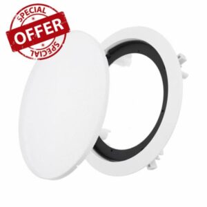 sourcing map Ceiling In-Wall Speaker Grille Cover and Base