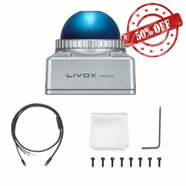 Livox Mid-360 3D LiDAR Laser Radar for Self-Driving Robots & UAV Navigation(with Connector)