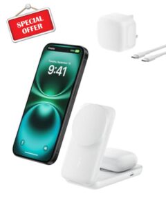 Belkin UltraCharge 2-in-1 Wireless Charger 25W