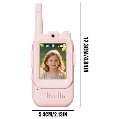 2 Pack Walkie Talkies Long Range for Ages 3-15