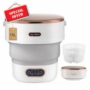 Portable Washing Machine 2-in-1 Washer and Spin Dryer