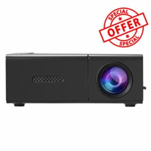 Portable Smart Mini 4K Projector - Home Xmas Cinema for Indoor & Outdoor - Watch Movie or Gaming - Bedroom Home Christmas Stocking Fille