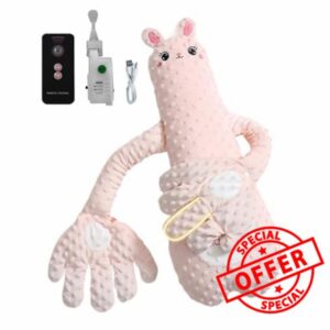 Automatic Soothing Hand - 3-Speed Adjustable Sleep Calming Device | Anti-Startle Pillow With Interactive Sensory Play