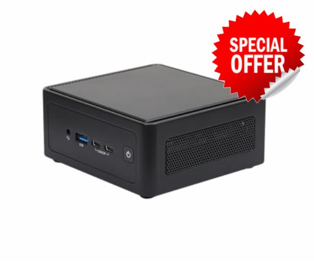 NUC BOX-225H Mini PC Intel Core Ultra 5(Arrow Lake-H) Intel Arc Graphics/AI Boost/2.5GLAN/WiFi6E/DDR5 6400MHz 96GB/Triple Storage/Quad 4K Display/USB4/Thunderbolt4/Ultimate AI ready Compact Powerhouse