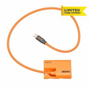 Power Bank PD 9V USB Type-C to LP-E6N for Canon EOS R5 R5C R6II R7 5DIV 6D 7DII 60D 80D 90D