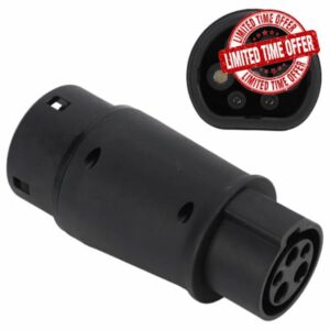 ype 1 ev charger EV Charger Connector Type 1 to Type 2 Adapter Fit for Tesla Model Y