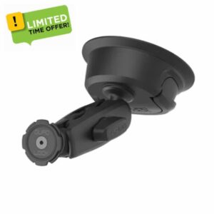 Quad Lock Heavy Duty Windshield/Dash Suction Phone Car Mou