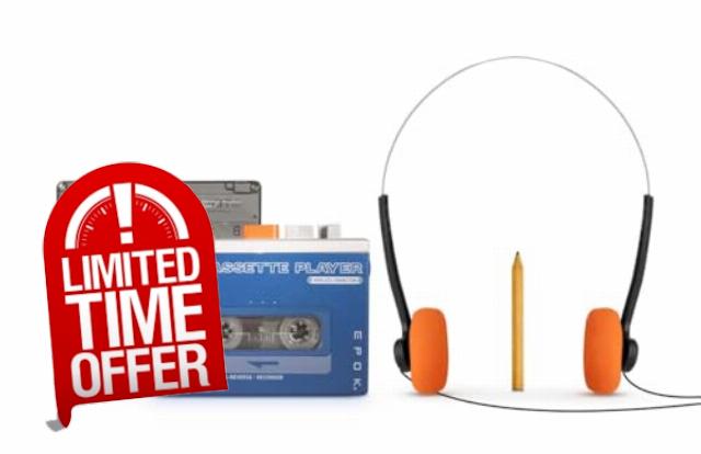 Bigben Rewind Bluetooth Cassette Playe