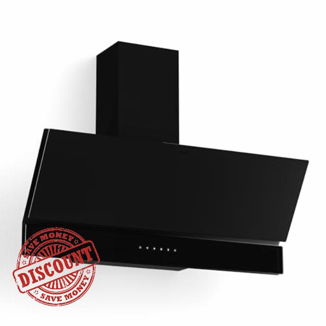 Klarstein Velaire Angled Cooker Hood 90cm - 820 m³/h Airflow