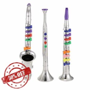 3Pcs Saxophone Trumpet Children Toy for Toddlers Play