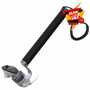 VR Cricket Bat Attachment for iB Cricket - Aluminum Short Cricket Bat Handle Accessory Compatible with Meta Quest 3/3s