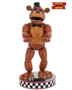 Cableguys Five Nights At Freddy's: Freddy Controller Holder & Phone Stand - Gaming Accessories for Room and Desk Setup