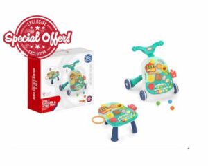 RKIDZ 2-in-1 Sit to Stand Walker and Educational Activity Table Ages 12 Months+