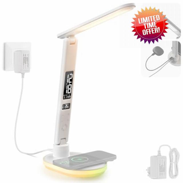 NEEWER Entry Level Version LED Desk Lamp with USB A Output