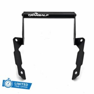 Motorcycle GPS Phone Holder Navigation Bracket For H&onda XL750 XL750 Transalp 2023-2025 Mounting Stand Adapter Accessories Expand devices(BLACK2)