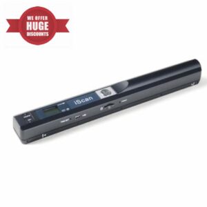 Portable Scanner 900DPI Handheld A4 Document Scanner LCD Display Supports JPG/PDF Formats Ideal for Books & Images