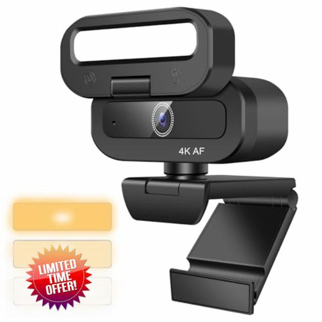 4K Webcam for PC