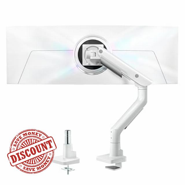 monTEK Heavy Duty Monitor Arm for 17–57” Ultrawide Screen up to 27KG