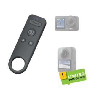 Wireless Bluetooth Remote Control for DJI Osmo Action 4/Action 5 Pro/Action 6/Osmo 360，49Ft Bluetooth Remote Shutter，DJI Action Camera Accessories for Vlogging