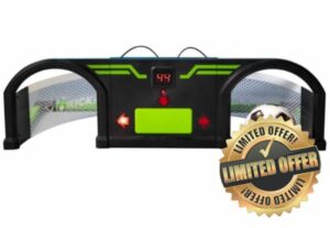 New|| Interactive football trainer with 2 game modes|| Target with LED lights|| Electronic scoring and 60 second timer|| Football Included|| 80L x 42W x 23H cm) Birthday/Xmas Gifts