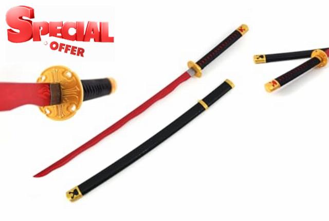 Next Level Cosplay Prop Replica Game River Of Blood Wooden Sword