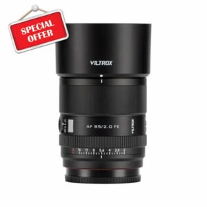 VILTROX AF 85mm F2.0 EVO Camera Lens for Sony FE Full Frame Auto Focus Light Weight Portrai