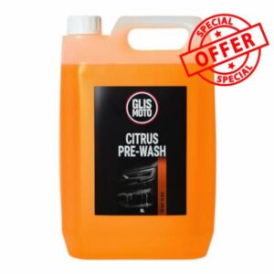 Glismoto Ready to Use Citrus Pre-Wash 5L Powerful Car Pre-Cleaner & Degreaser | Safely Removes Dirt
